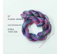 Шёлковое мулине Dinky-Dyes S-097 Aussie Jewels